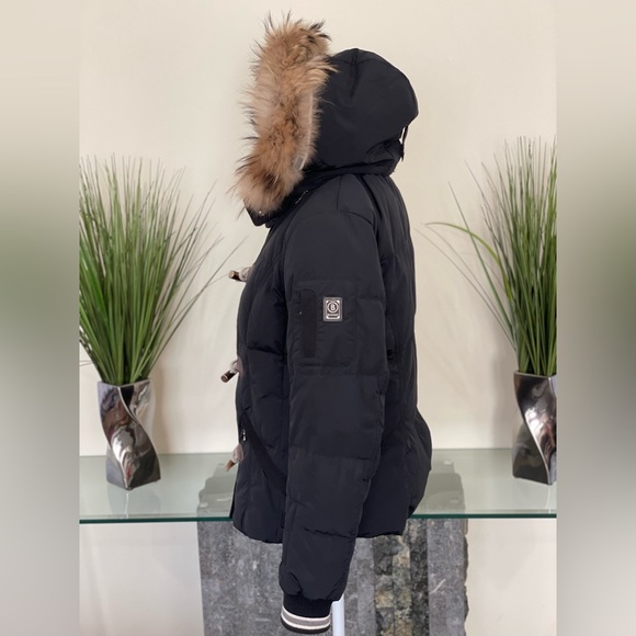 SOLD!!!Bogner Down Ski Fur Trim Jacket 10 / 40 - Picture 5 of 13